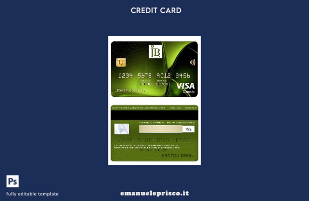 modello di carta classica per visto Liberia IB International Bank in stile verif